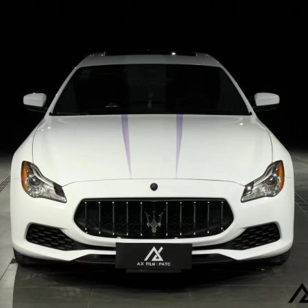 AX WRAP FILM GLOSS PIANO WHITE - TRẮNG PIANO BÓNG MASERATI QUATTROPORTE