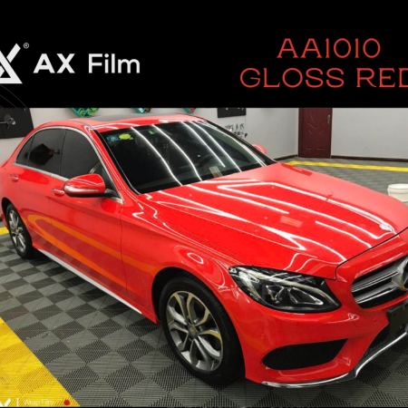 AX WRAP FILM GLOSS RED - ĐỎ BÓNG - MERCEDES BENZ C