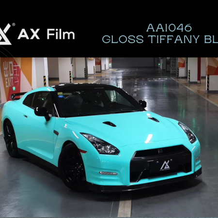 AX WRAP FILM GLOSS TIFFANY BLUE – XANH TIFFANY BÓNG NISSAN GTR