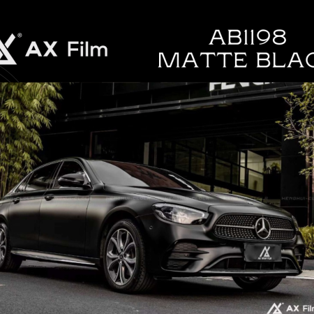 AX WRAP FILM MATTE BLACK – ĐEN MỜ MERCEDES BENZ E300