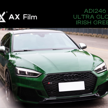 AX PPF/WRAP FILM ULTRA GLOSS IRISH GREEN – XANH AILEN SIÊU BÓNG AUDI S5