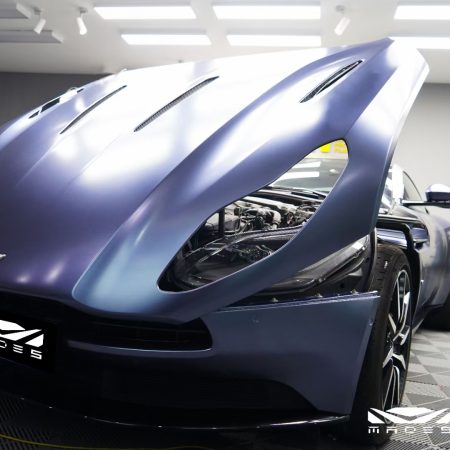 AX WRAP FILM PEARL METALLIC STORM BLUE - NGỌC TRAI ÁNH KIM MÀU XANH BÃO