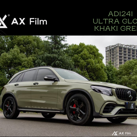 AX WRAP FILM ULTRA GLOSS KHAKI GREEN - XANH KHAKI SIÊU BÓNG