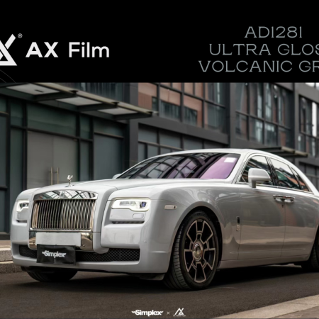 AX WRAP FILM ULTRA GLOSS VOLCANIC GRAY - MÀU TRO NÚI LỬA SIÊU BÓNG
