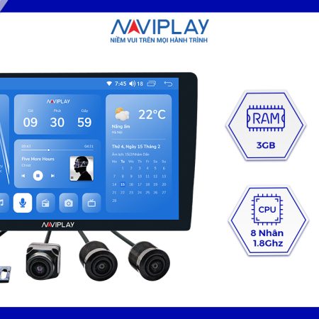 MÀN HÌNH ANDROID Ô TÔ NAVIPLAY N360