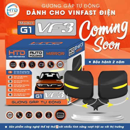 Gương gập tự động VF3 – G1-VF3