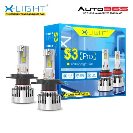BÓNG LED X-LIGHT S3 PRO V2 CHÂN H4