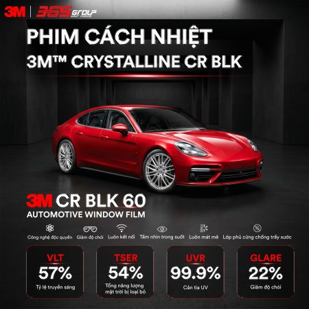 Phim cách nhiệt 3M CR BLK 60
