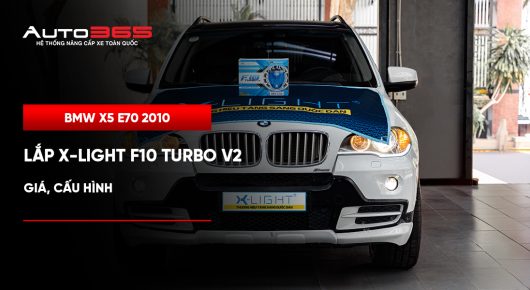 BMW X5 E70 2010 lắp X-Light F10 Turbo V2: Giá, cấu hình