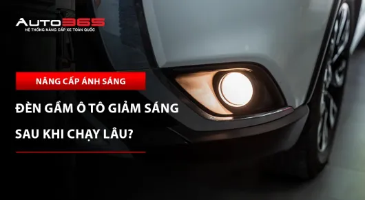 Đèn gầm ô tô giảm sáng sau khi chạy lâu: Có phải do tản nhiệt?