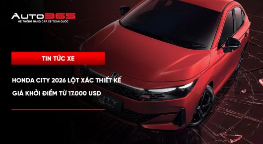 Honda City 2026 lột xác thiết kế, giá khởi điểm từ 17.000 USD