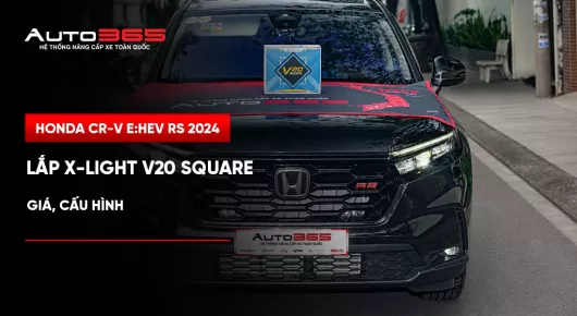 Honda CR-V e:HEV RS 2024 lắp X-Light V20 Square: Giá, cấu hình