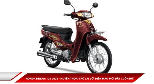 Auto365vn Honda Dream 125 2026 Huyen Thoai Tro Lai Voi Dien Mao Moi Day Cuon Hut 2jpg Img 690c6950103949.43930915