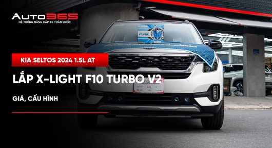 Kia Seltos 2024 1.5L AT lắp X-Light F10 Turbo V2: Giá, cấu hình