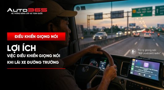 Lợi ích của việc điều khiển giọng nói khi lái xe 
