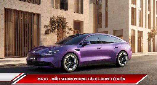 MG 07 - mẫu sedan phong cách coupe lộ diện 