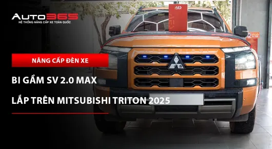 Mitsubishi Triton 2025 lắp AES SV 2.0 Max