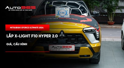 Mitsubishi Xforce Ultimate 2024 lắp X-Light F10 Hyper 2.0: Giá, cấu hình