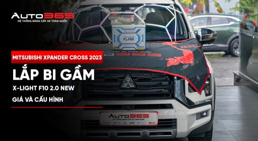 Mitsubishi Xpander Cross 2023 lắp X-Light F10 2.0 New: Giá, cấu hình