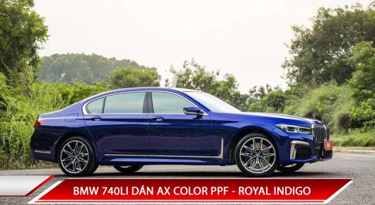 Bmw 740li Dan Ax Color Ppf Royal Indigo