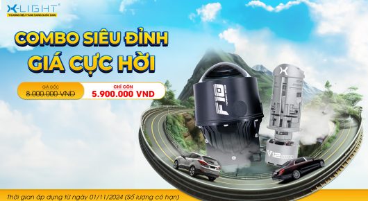 “COMBO SIÊU ĐỈNH - GIÁ SIÊU HỜI” CHO COMBO X-LIGHT V12 HYPER VÀ X-LIGHT F10 NEW
