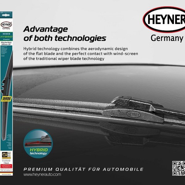 GẠT MƯA HEYNER HYBRID NANO