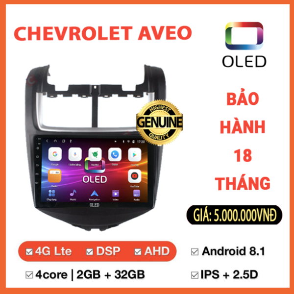 Màn hình Oled Chevrolet Aveo