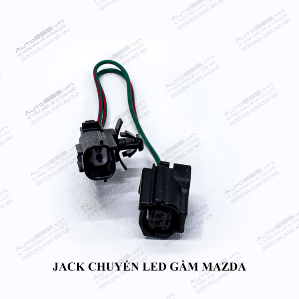 DÂY CẮM - JACK CHUYỂN ĐỔI LED GẦM MAZDA