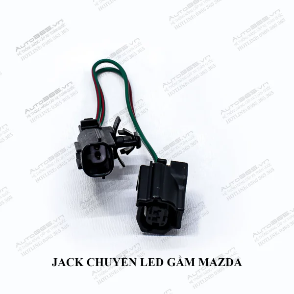 Dây cắm - Jack chuyển đổi LED gầm Mazda