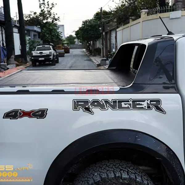 NẮP THÙNG CUỘN MỀM TONTOP CHO XE BÁN TẢI FORD RANGER BI-TURBO