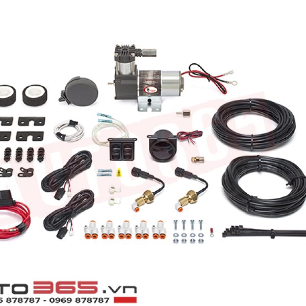 BỘ BƠM ĐIỆN TỰ ĐỘNG BẦU HƠI AIRBAG MAN VỚI ĐỒNG HỒ ĐO ÁP SUẤT VÀ CÔNG TẮC