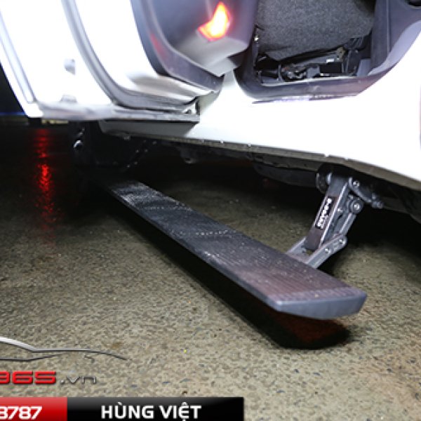 Bậc bước điện cho Fortuner tiện lợi và sang trọng