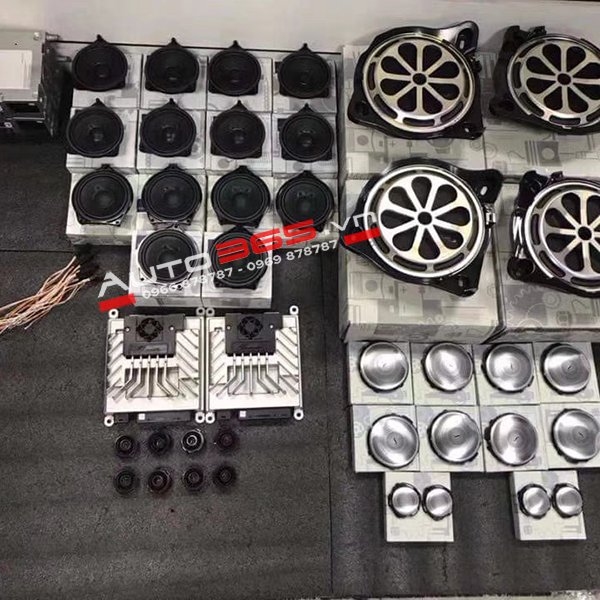 Nâng cấp loa Burmester cho Mercedes E class