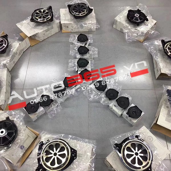 Nâng cấp loa Burmester cho Mercedes A Class