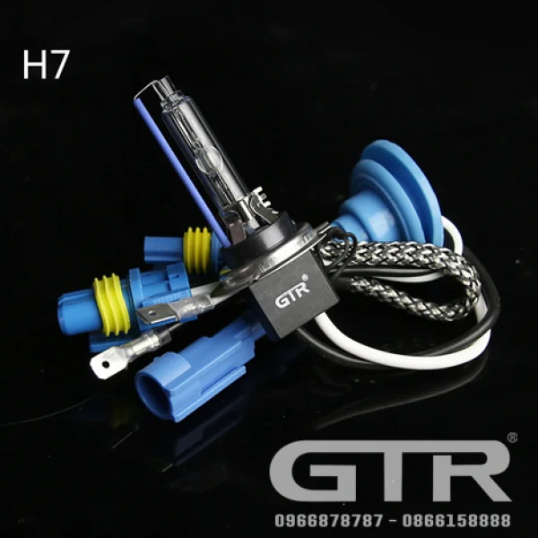Xenon GTR H7 nhiệt màu 4300K, 5500K, 6500K