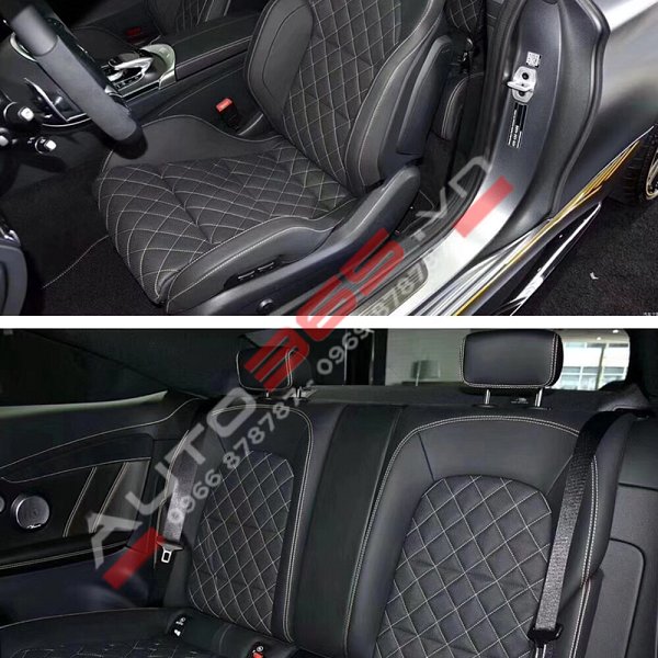 Nâng cấp ghế AMG thể thao cho Mercedes C Class