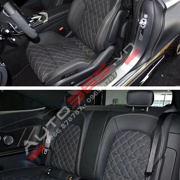 Nâng cấp ghế AMG thể thao cho Mercedes C Class