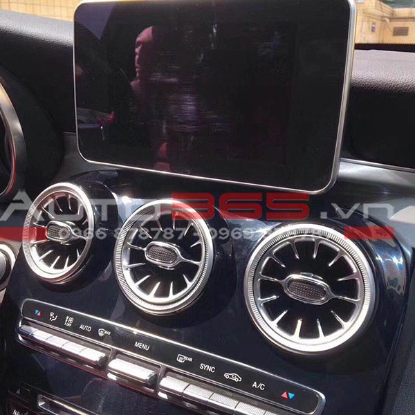Bộ ốp cửa gió điều hòa AMG cho MERCEDES C Class