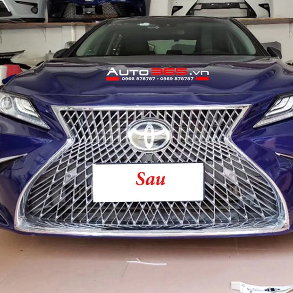 Camry 2019 nâng cấp Bodylip mẫu Lexus ES