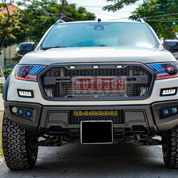 Độ cản Ranger Raptor cho Ranger Wildtrak - bi Turbo