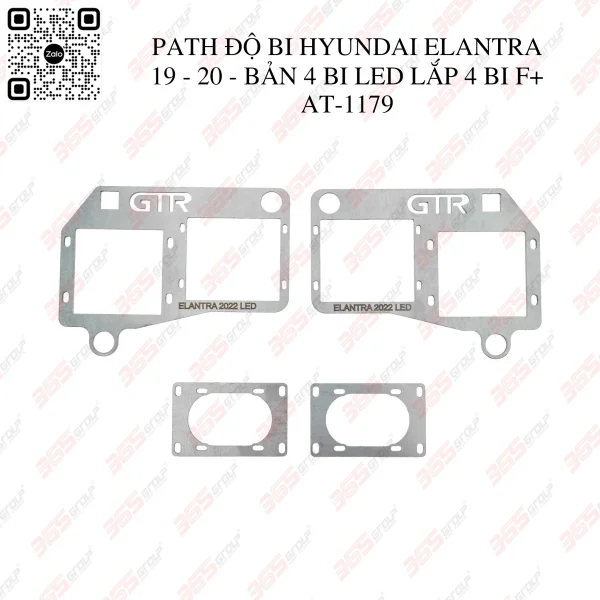 Path độ bi Hyundai Elantra 19-20 - bản 4 bi LED lắp 4 bi F+ - AT-1179