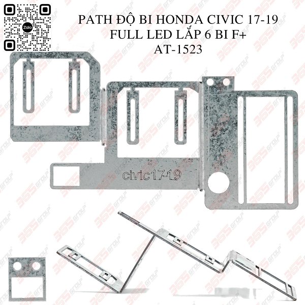 PATH ĐỘ BI HONDA CIVIC 17-19 FULL LED - LẮP 6 BI F+ - AT-1523