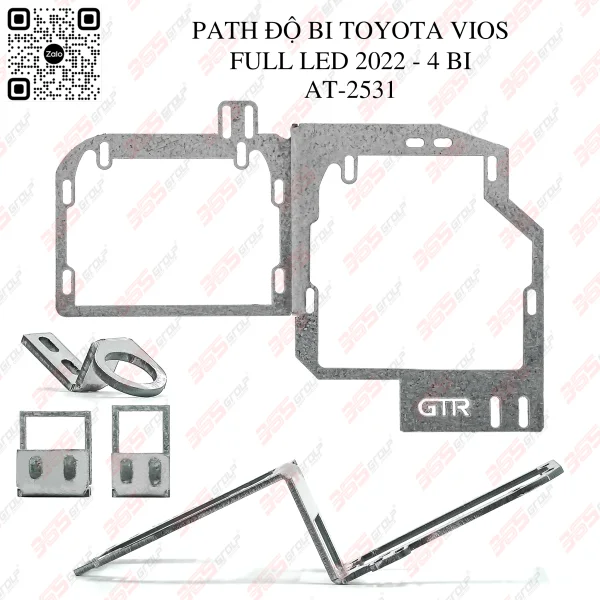 Path độ bi Toyota Vios full LED 2022 - 4 bi - AT-2531