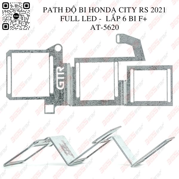 PATH ĐỘ BI HONDA CITY RS 2021 FULL LED - LẮP 6 BI F+- AT-5620