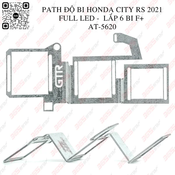 Path độ bi Honda City RS 2021 full LED - lắp 6 bi F+- AT-5620