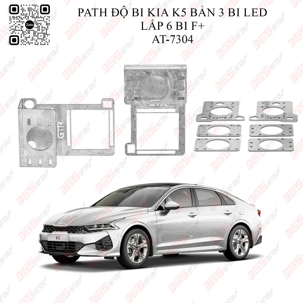 Path độ bi Kia K5 bản 3 bi LED lắp 6 bi F+ AT-7304