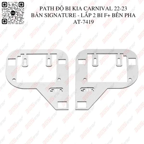AT-7419 - Path độ bi Kia Carnival 22-23 bản Signature - lắp 2 bi F+ bên pha