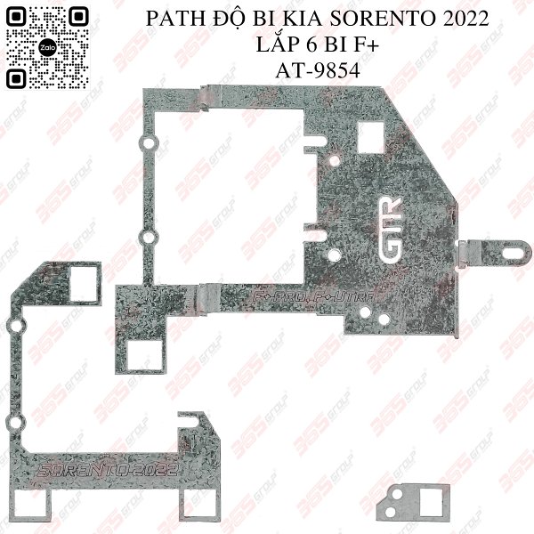 PATH ĐỘ BI KIA SORENTO 2022 LẮP 6 BI F+-AT-9854