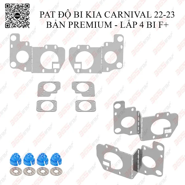 Path độ bi Kia Carnival 22-23 bản Premium - lắp 4 bi F+ - AT-9978