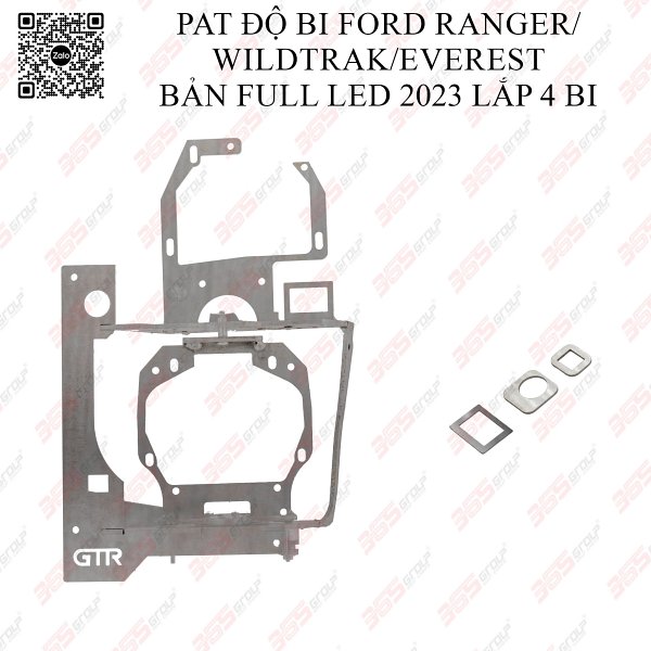 PATH ĐỘ BI FORD RANGER WILDTRAK/EVEREST BẢN FULL LED 2023 LẮP 4 BI